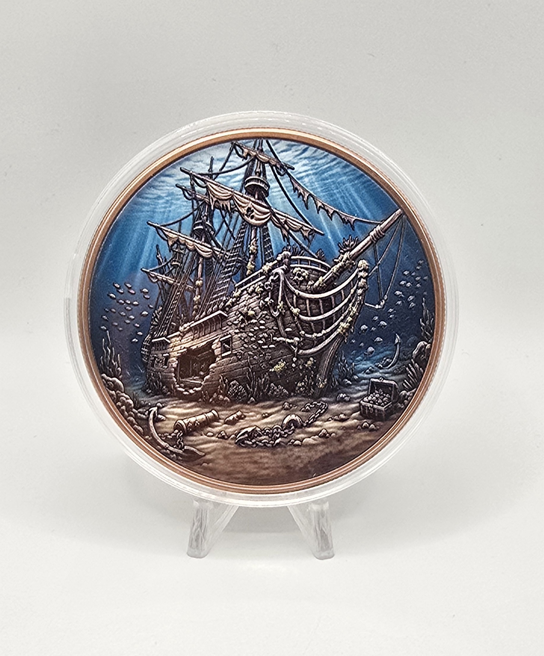 Shipwreck 5oz Copper Round