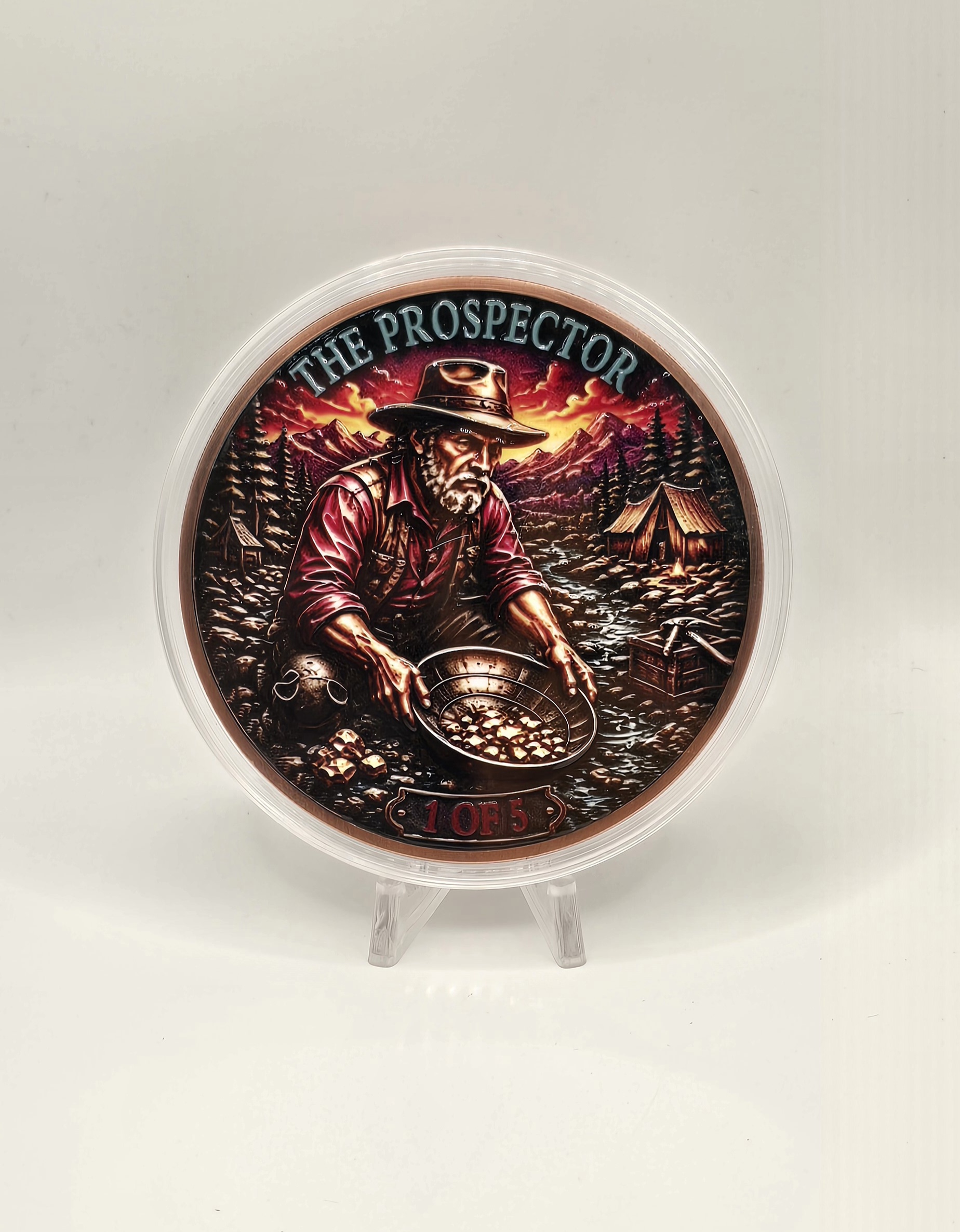 The Prospector 5oz Copper Round
