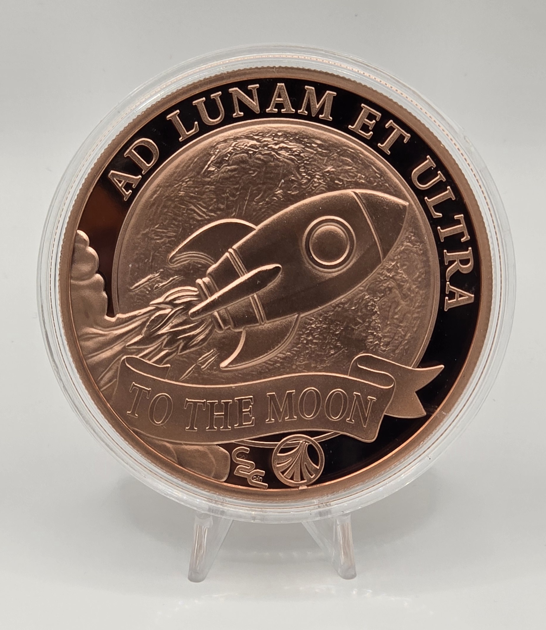 Diamond Hands 5oz Copper Round - Image 2