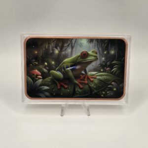 5oz Frog Colorized Copper Bar